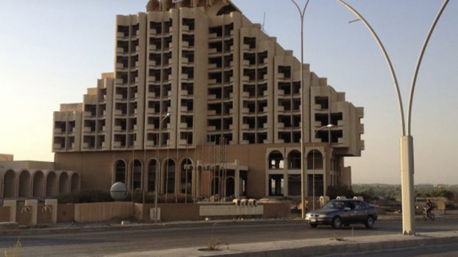 داعش هوتێلێكی پێنج ئه‌ستێره‌ی ته‌قانده‌وه‌