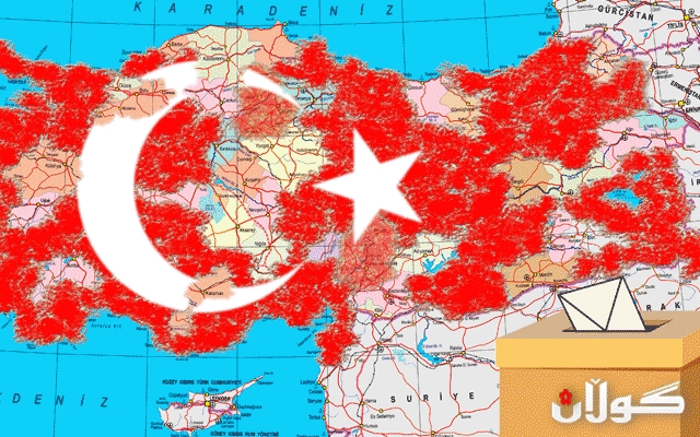 تورکیا:  20 پارت و 165 کاندید کێبڕکێ دەکەن