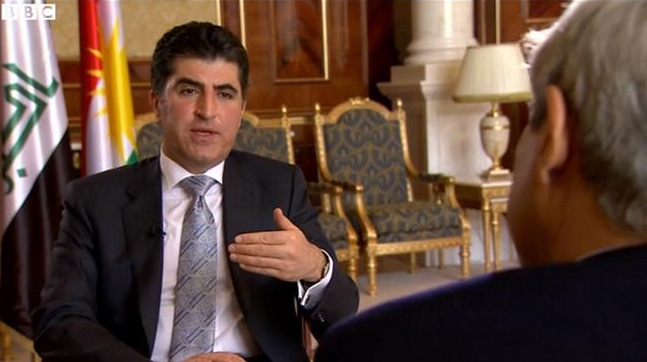  نێچیرڤان بارزانی: عێراق بەبێ هەرێم ناتوانێ نەوتی كەركووك هەناردە بكات 