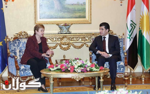 نێچیرڤان بارزانى داواى هاوكاریى ئه‌ورووپا بۆ په‌نابه‌ران ده‌كات