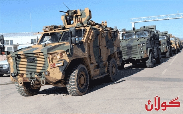  تورکیا هێزی زیاتر دەنێرێتە سەر سنووری سووریا 