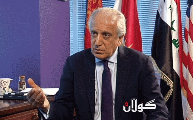  زەڵمای خەلیل‌زاد: ئێران پشتگیریی قاعیدە و تاڵەبانی کردووە 