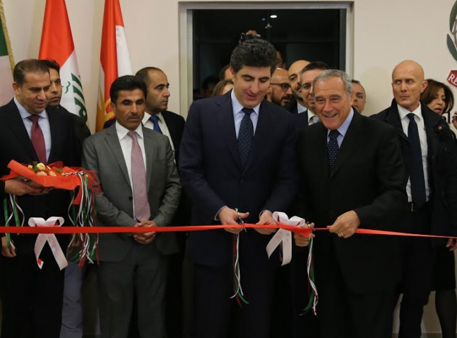 كونسڵخانەی ئیتاڵیا لە هەولێر كرایەوە 