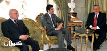 نێچیرڤان بارزانی سه‌ردانی جه‌لال تاڵه‌بانی كرد