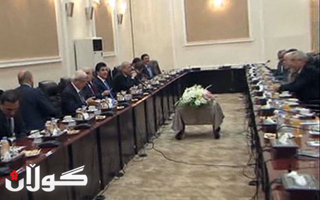  كۆبوونەوەی نێچیرڤان بارزانی و شەهرستانی دەستیپێكرد