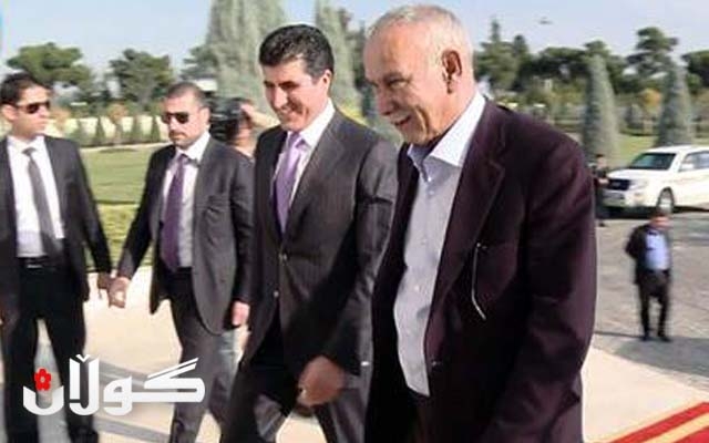  كۆبوونەوەی نێچیرڤان بارزانی و نەوشیروان مستەفا دەستیپێكرد 
