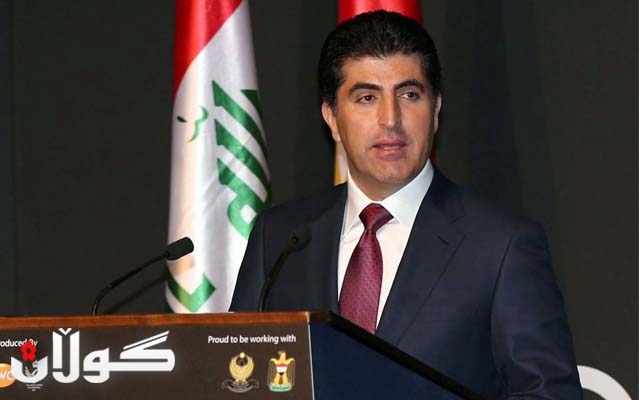 ده‌قى وتارى نێچیرڤان بارزانى له‌ سێیه‌مین كۆنفرانسی ساڵانه‌ی نه‌وت و غاز له‌ هه‌رێمی كوردستان – عیراق