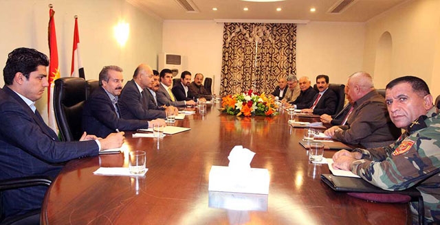ڕاگەیه‌ندراوی كۆبوونەوەی فەرماندەیی گشتیی پێشمەرگە و سەرۆكایەتیی حكوومەتی هەرێمی كوردستان