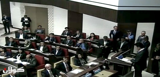  دەنگی وەزیرەكان لە پەرلەمانی كوردستان 