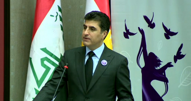 نێچیرڤان بارزانی: لە هەرێمی کوردستان تووندوتیژی دژی ژنان کەمیکردووە 