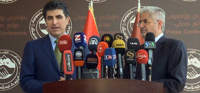  هەولێر.. کۆبوونەوەی پارتی و یەکگرتووی ئیسلامی کۆتاییهات 