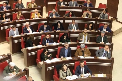  	 فراكسیۆنی پارتی، داوای دانیشتنێکی نائاساییی پەرلەمان دەکات 