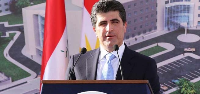 دەقی ووتاری سەرۆك وەزیران نێچیرڤان بارزانی له ڕێوڕه‌سمى كردنه‌وه‌ى نه‌خۆشخانه‌ى گشتیى زاخۆ: