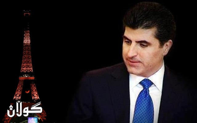  نێچیرڤان بارزانی : هاوسۆزی خۆم بۆ خەڵکی پاریس و فەرەنسا بەگشتی دەردەبڕم