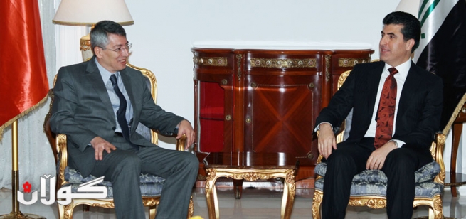 نێچيرڤان بارزانى: ده‌بێ كورد له‌ سووريا به‌ مافه‌كانى خۆى بگات