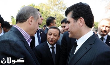 ئه‌مڕۆ نێچیرڤان بارزانی لەگەڵ ئه‌ردۆگان كۆ دەبێتەوە