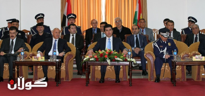 نێچيرڤان بارزانى: هێزه‌كانى ناوخۆ؛ ئه‌ركێكى پيرۆزيان له‌سه‌ر شانه‌.