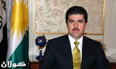 نێچیرڤان بارزانی له‌گه‌ڵ سكرتێری حزبی سۆشیالیست دیموكراتی كوردستان كۆبۆوه‌وه‌