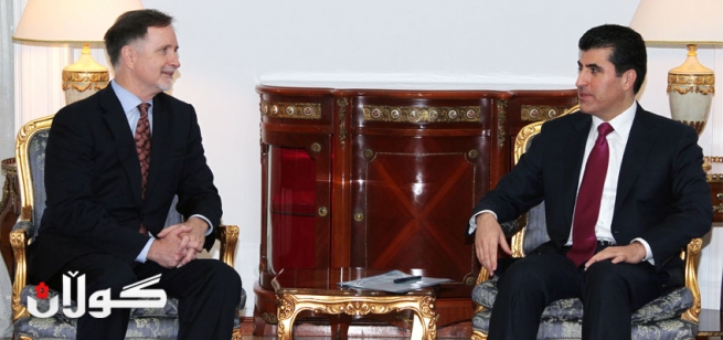 نێچيرڤان بارزانى: قبووڵ ناكه‌ين ناوچه‌ دابڕاوه‌كان يه‌كلايه‌نه‌ به‌ڕێوه‌ ببردرێن