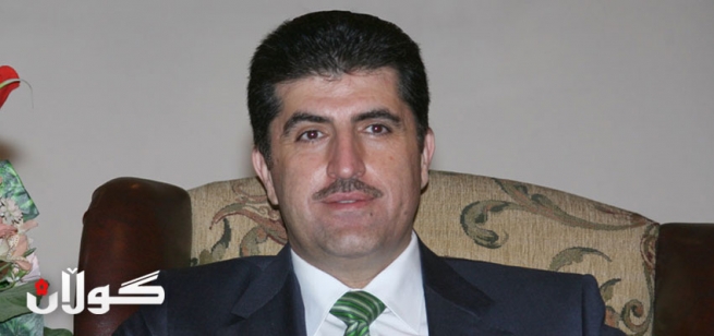 نێچيرڤان بارزانى پێشوازى له‌ له‌يلا زانا كرد