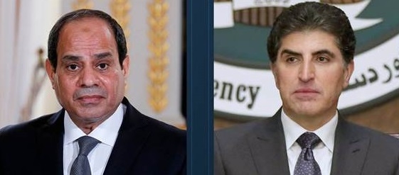 نێچیرڤان بارزانی سەرەخۆشی لە سه‌رکكۆمارى ميسر دەکات