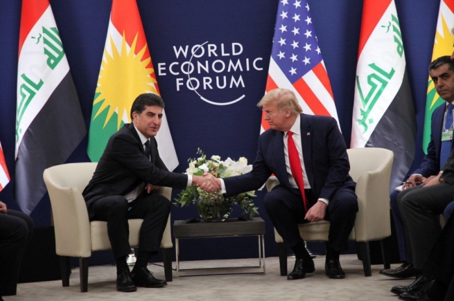 سەرۆکی هەرێمی کوردستان و سەرۆکی ئەمریکا کۆبوونەوە