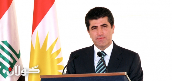 دەقی وتاری نێچیرڤان بارزانی لە كردنەوەی پڕۆژه‌ى دروستكردنى (564) يه‌كه‌ى نيشته‌جێبوونى له شارى سلێمان بۆ خه‌ڵكى كه‌مده‌رامه‌ت