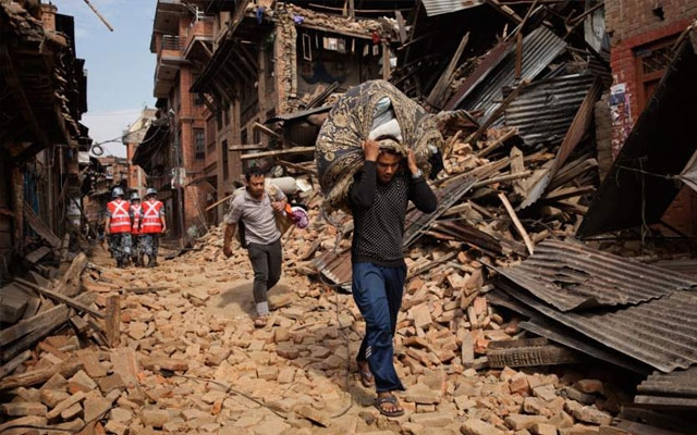 ژماره‌ی قوربانیانی بوومه‌له‌رزه‌كه‌ى نیپاڵ بۆ 6621 كه‌س به‌رز بووه‌وه‌