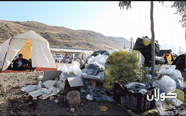  ڕەوشی تەندروستیی ناوچە بوومەلەرزەلێداوەکانی کرماشان ناجێگیرە