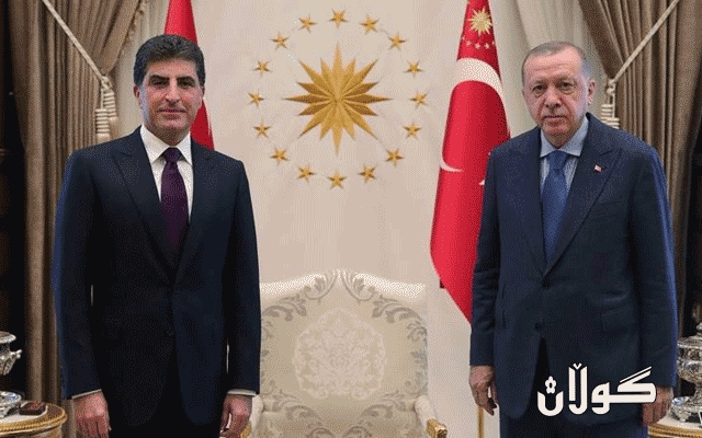  کۆبوونەوەی نێوان نێچیرڤان بارزانی و رەجەب تەیب ئەردۆغان دەستیپێکرد 