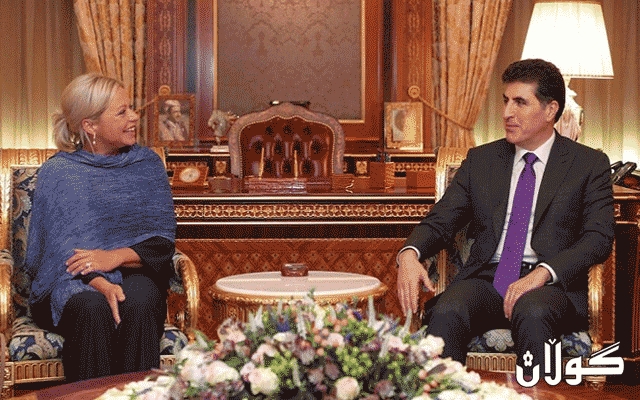 نێچیرڤان بارزانی و پلاسخارت باسیان لە دەستنیشانکردنی کاندیدێک بۆ سەرۆک وەزیرانی عێراق کرد