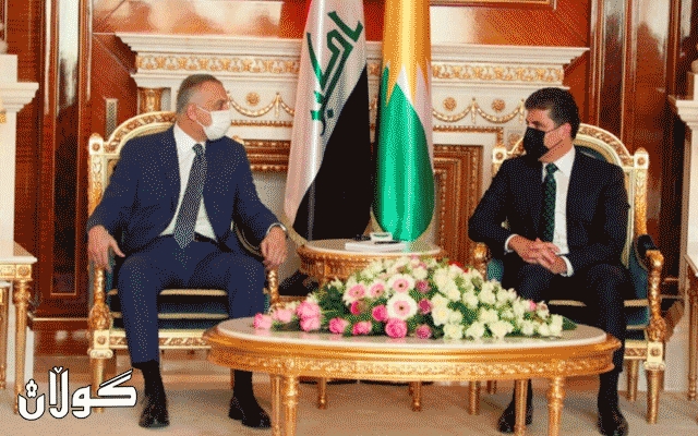 نێچیرڤان بارزانی پێشوازی له‌ مسته‌فا كازمی كرد