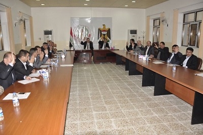  ئەنجوومەنی نەینەوا، بڕیاری دەركردنی پەكەكەی لە شنگال دا 