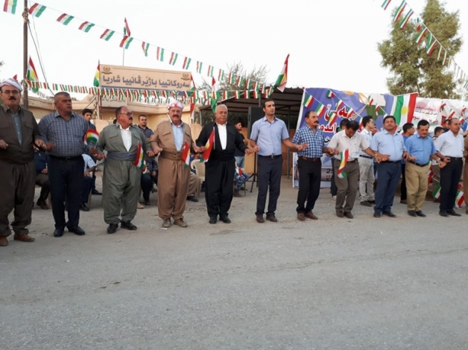 ئێزدییان كەمپینا بەڵێ بۆ سەربەخۆیا كوردستانێ‌ ل كۆمەلگەها شاریا دانان