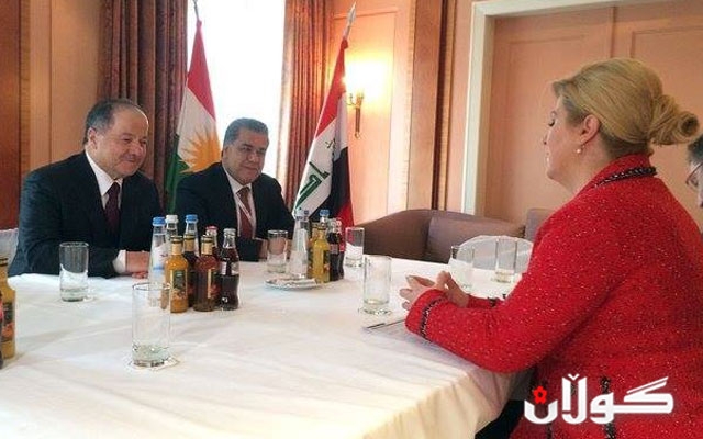  له‌ سێیه‌م ڕۆژی كۆنفرانسی ئاسایشدا سەرۆك بارزانی و شاندی یاوه‌ری چه‌ند دیدار و كۆبوونه‌وه‌یه‌كیان ئه‌نجامدا