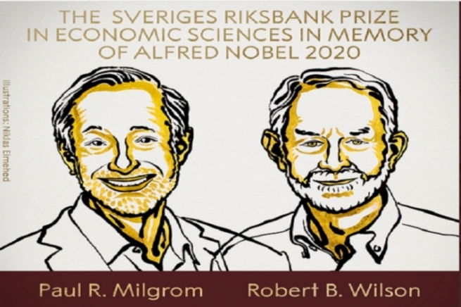 خەڵاتی نۆبلی ئابووریی ٢٠٢٠ بە دوو ئابووریناسی ئەمریکی بەخشرا