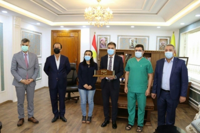 ل دھۆکێ نۆژدارێن چارەسەرکارێن کۆرۆنایێ ھاتنە خەلاتکرن