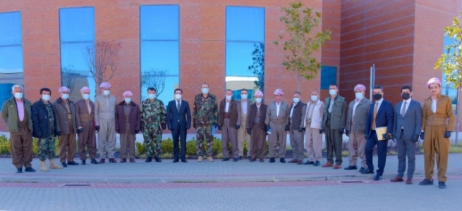 بە ئامادەبوونی نوێنەری سەرۆک بارزانی گۆڕانکاری لە پێکهاتەی بەتالیۆنی ژینگەپارێزیی مێرگەسۆر كرا