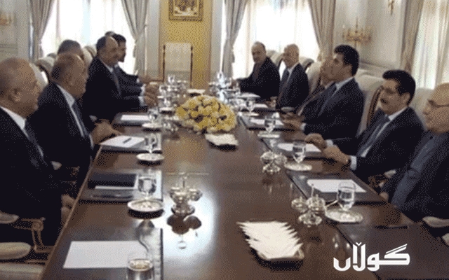  مەکتەبی سیاسیی پارتی دیموكراتی كوردستان و یەکێتی کۆ دەبنەوە 