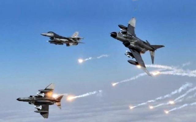  هاوپەیمانان نزیکەی 450 بنکەی داعش بۆردومان دەکەن 