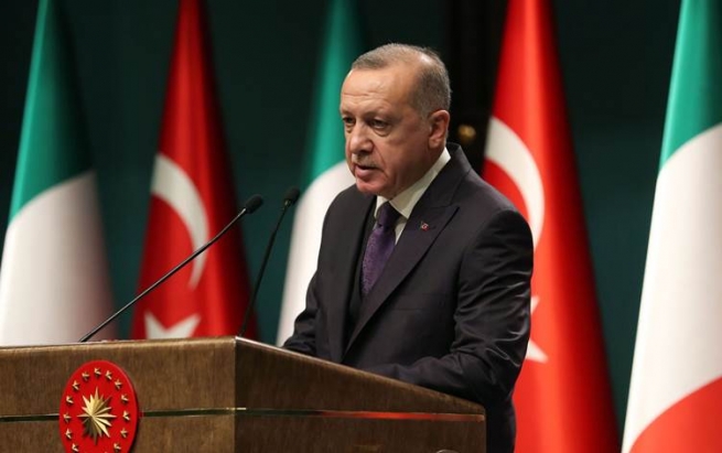 ئەردۆغان: تەنیا ستافێکی راهێنانمان بۆ لیبیا ناردووە