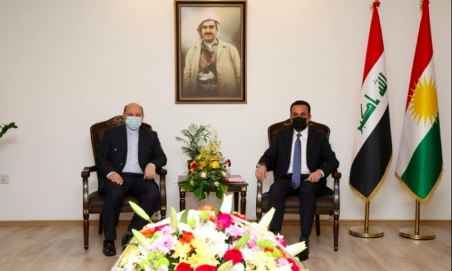 پارێزگاری هەولێر و کونسوڵی ئێران پەرەپێدانی زیاتری پەیوەندییەکان و هاوکاری نێوانیان دووپات کردەوە