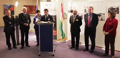 مەراسمی یادی 25 ساڵەی کارەساتی هەڵەبجە وئەنفال لە پەرلەمانی ئەوروپا