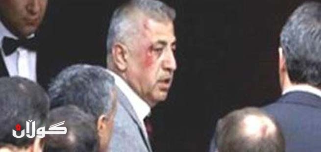  بە هۆی شەڕی نێو پەرلەمانی توركیاوە پەرلەمانتارێكی كورد بریندار بوو 