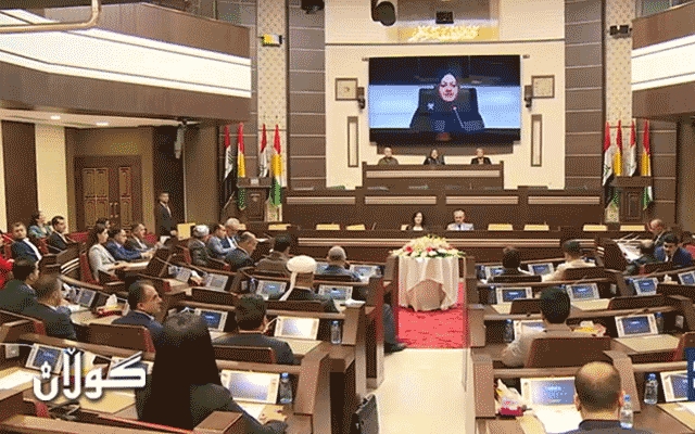  کۆبوونەوەی پەرلەمانی کوردستان لەبارەی ڕەوشی ڕۆژئاوای کوردستان دەستی پێکرد 