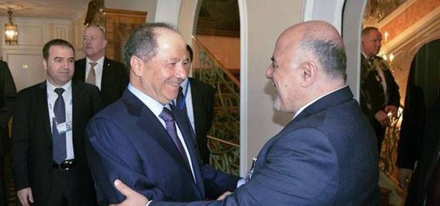  سەرۆكی هەرێمی كوردستان  لە ئەڵمانیا عەبادی بینی 