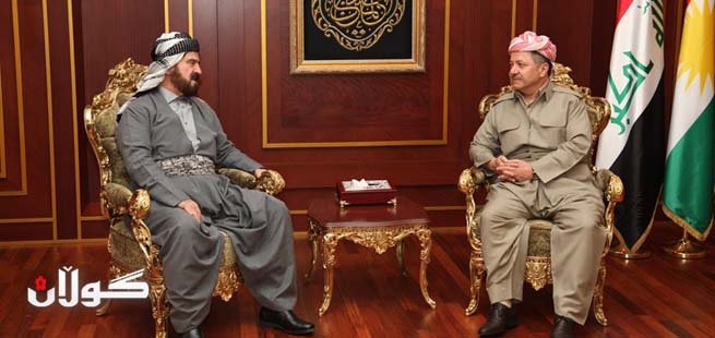 سه‌رۆكى هه‌رێمی كوردستان پێشوازى له‌ پرۆفیسۆر د. عه‌لى قه‌ره‌داغى كرد