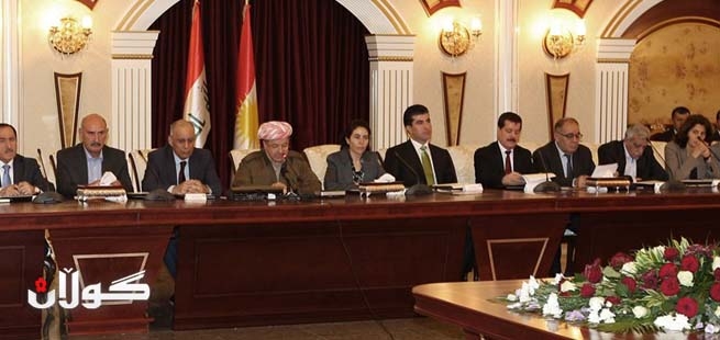 دەقی ووتاری سەرۆك مسعود بارزانی  لە كۆبوونەوەی لایەنە سیاسییەكانی هەر چوار پارچەی كوردستان بۆ دانانی كۆمیتەی ئامادەكاریی كۆنگرەی نەتەوەیی كورد  