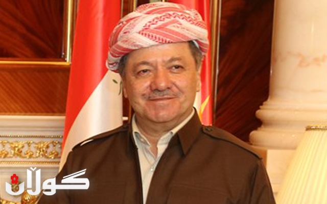 پەیامی سەرۆك بارزانی بە بۆنەی ساڵیادی ڕۆژنامەگەریی كوردی