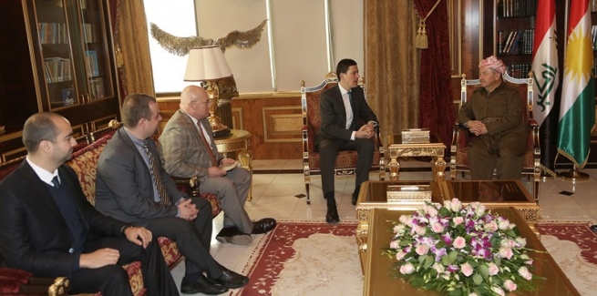 سەرۆكی هەرێمی كوردستان پێشوازی لە سەرۆكی كۆمیتەی بەهاناوەچوونی نێودەوڵەتی كرد 